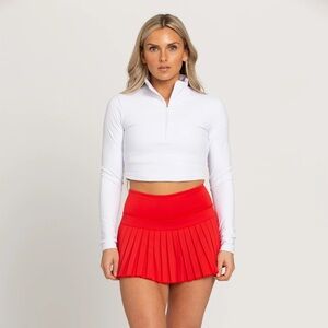 Gold Hinge Skirt *Candy Red*, size XS